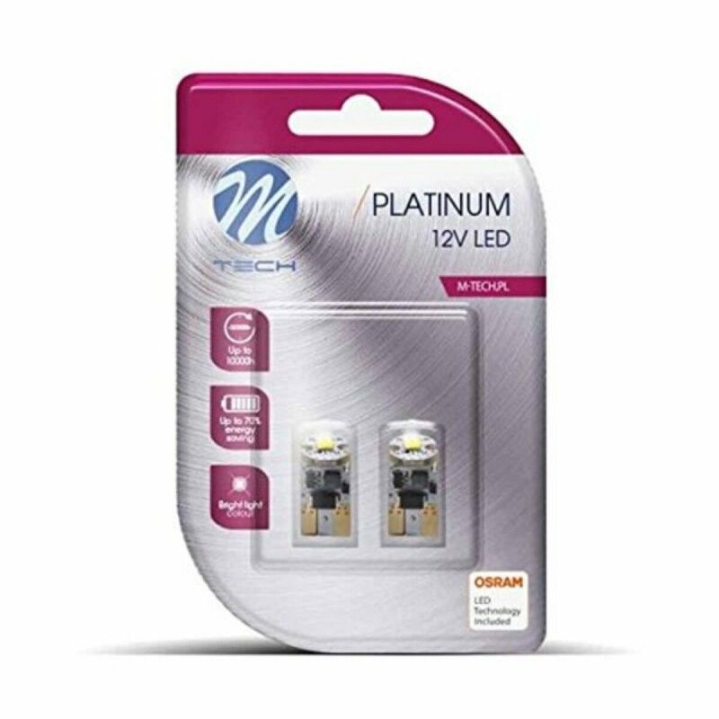 Ampoule pour voiture M-Tech MT-LB805W 12 V LED W5W Ampoule pour voiture M-Tech MT-LB805W 12 V LED W5W